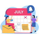 پیش‌نمایش فایل schedule-planning-7328803 از پک تقویم