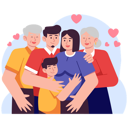 پیش‌نمایش فایل big-happy-family-with-love-8634859 از پک روز والدین