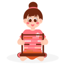 پیش‌نمایش فایل girl-child-doing-counting-practice-9782110 از پک فعالیت دانش‌آموز مهدکودک