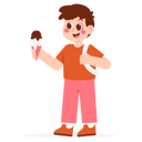 پیش‌نمایش فایل happy-kindergarten-eat-ice-cream-9782112 از پک فعالیت دانش‌آموز مهدکودک