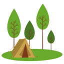 پیش‌نمایش فایل camp-site-10435018 از پک چادر اردو پیشاهنگ