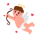 پیش‌نمایش فایل angel-boy-holding-bow-arrow-10732975 از پک فرشته ولنتاین بامزه