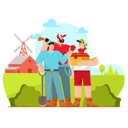 پیش‌نمایش فایل farming-family-4118187 از پک کشاورزی