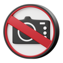 پیش‌نمایش فایل no-photography-sign-6335663 از پک علائم راهنمایی و رانندگی