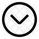 پیش‌نمایش فایل arrow-down-circle-8687343 از پک ضروری