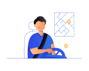 پیش‌نمایش فایل cab-driver-3462298 از پک بیزینکس رنگارنگ