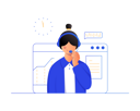 پیش‌نمایش فایل customer-support-executive-3462308 از پک بیزینکس رنگارنگ