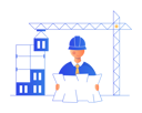 پیش‌نمایش فایل engineer-3462300 از پک بیزینکس رنگارنگ
