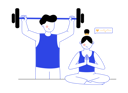 پیش‌نمایش فایل athlete-3462407 از پک بیزینکس دو رنگ