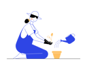 پیش‌نمایش فایل gardener-3462416 از پک بیزینکس دو رنگ