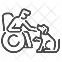 پیش‌نمایش فایل disabled-and-dog-8120696 از پک حیوان خانگی و درمان