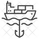 پیش‌نمایش فایل containership-anchor-8759176 از پک حمل‌ونقل دریایی