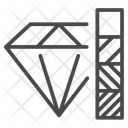 پیش‌نمایش فایل diamond-color-scale-11333410 از پک الماس