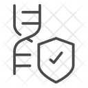 پیش‌نمایش فایل dna-and-shield-14846962 از پک کریسپر و ویرایش ژن