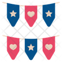 پیش‌نمایش فایل bunting-11797653 از پک روز استقلال آمریکا