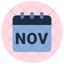 پیش‌نمایش فایل november-12424630 از پک روز ماه و تاریخ