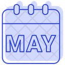 پیش‌نمایش فایل may-12423825 از پک روز ماه و تاریخ