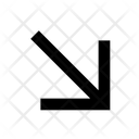 پیش‌نمایش فایل diagonal-down-right-arrow-10823443 از پک پیکان