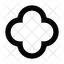 پیش‌نمایش فایل quatrefoil-shape-10823692 از پک اشکال
