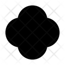 پیش‌نمایش فایل quatrefoil-shape-14483370 از پک اشکال