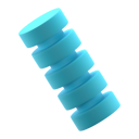 پیش‌نمایش فایل cylinder-stack-connected-10901825 از پک اشکال انتزاعی