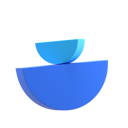 پیش‌نمایش فایل balancing-half-circles-11272454 از پک عناصر انتزاعی