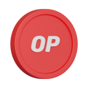 پیش‌نمایش فایل optimism-12334136 از پک سکه های کریپتو