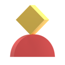 پیش‌نمایش فایل diamond-balance-12895004 از پک اشکال انتزاعی