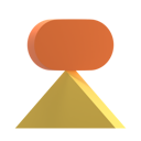 پیش‌نمایش فایل rounded-rectangle-triangle-14626993 از پک عناصر انتزاعی