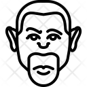 پیش‌نمایش فایل bearded-17 از پک جلیکانز - طرح کلی - چهره مردان جلد 1