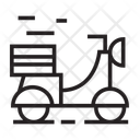 پیش‌نمایش فایل delivery-scooter-icon-11090667 از پک لجستیک