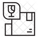 پیش‌نمایش فایل parcel-fragile-icon-11090655 از پک لجستیک
