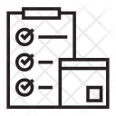 پیش‌نمایش فایل parcels-checklist-icon-11090658 از پک لجستیک