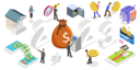 پیش‌نمایش فایل banking-and-financial-service-trends-in-new-year-2023-6938080 از پک سال نو ۲۰۲۳