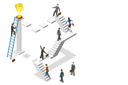 پیش‌نمایش فایل businessmen-trying-to-get-the-winner-cup-7172082 از پک کسب و کار و امور مالی
