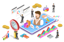 پیش‌نمایش فایل client-profile-analysis-7172115 از پک کسب و کار و امور مالی