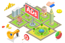 پیش‌نمایش فایل outbound-marketing-campaign-7172068 از پک کسب و کار و امور مالی
