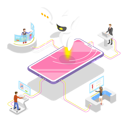 پیش‌نمایش فایل chatbot-7238335 از پک کسب و کار