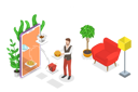 پیش‌نمایش فایل home-delivery-of-food-7238294 از پک کسب و کار