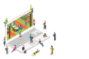 پیش‌نمایش فایل online-library-7238315 از پک کسب و کار