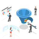پیش‌نمایش فایل sales-funnel-7238305 از پک کسب و کار