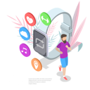 پیش‌نمایش فایل smart-watch-7238291 از پک کسب و کار