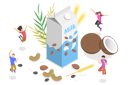 پیش‌نمایش فایل dairy-free-plant-based-milk-7365773 از پک موضوعات متنوع
