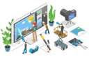 پیش‌نمایش فایل online-graphic-design-software-7365768 از پک موضوعات متنوع