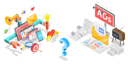 پیش‌نمایش فایل online-vs-offline-advertising-7365792 از پک موضوعات متنوع