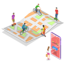 پیش‌نمایش فایل city-eco-transportation-rent-online-service-urban-eco-friendly-transport-7365383 از پک مجموعه موضوعات متنوع ۰۰۳