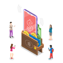 پیش‌نمایش فایل digital-mobile-wallet-7365374 از پک مجموعه موضوعات متنوع ۰۰۳