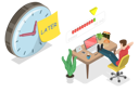 پیش‌نمایش فایل procrastination-at-work-7365589 از پک موضوعات متنوع