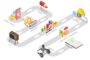 پیش‌نمایش فایل several-communication-channels-between-seller-and-customer-7981089 از پک مجموعه موضوعات متنوع ۰۱۴