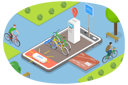 پیش‌نمایش فایل bike-rental-7981947 از پک موضوعات متنوع